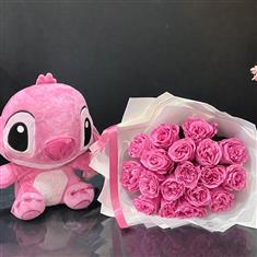Stitch Pink Boquet