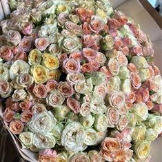 XXL Pink &amp; Pastel Spray Roses Boquet