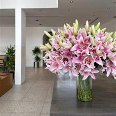 XXL Pink Lilies Boquet