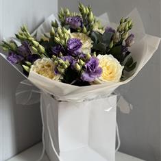 White Rose &amp; Purple 