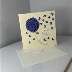Happy Birthday Flower Card