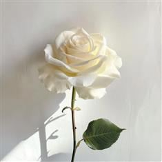Single White Rose