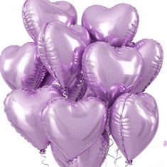 10x Lilac Balloons