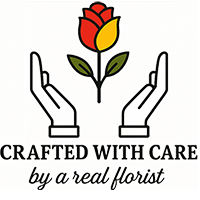 Crafted with care by a real florist
